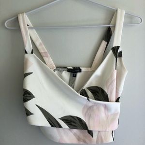 Beautiful Wrap Crop Top